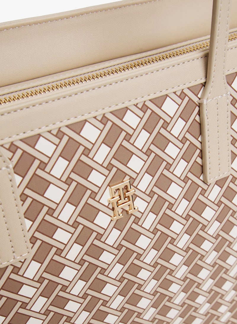 TOMMY HILFIGER Print Tote Bag - Image 5